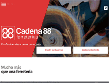 Tablet Screenshot of cadena88.com